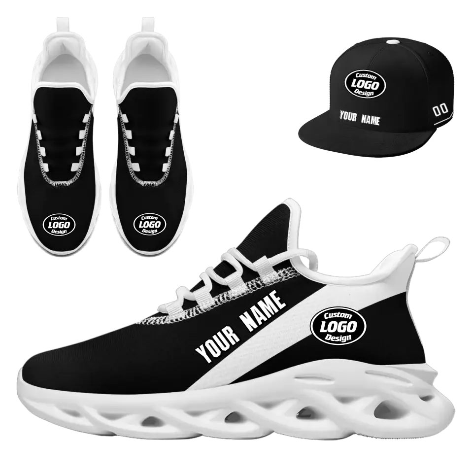 Custom Maxsoul Sneaker & Hat Combo Set - Personalized Athletic Shoes & Apparel for Gift Giving, Brand Promotion, Fan Festivals & Special Events - Perfect for Sports Enthusiasts, Corporate Gifts & Team Events