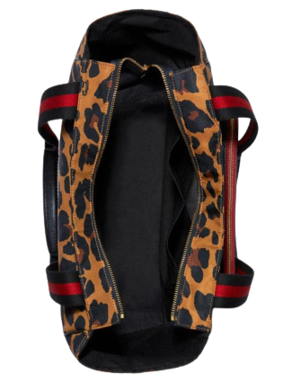 Coach Court Tote Bag with Leopard Print - Stylish Women's Handbag for Work, Travel & Everyday Use