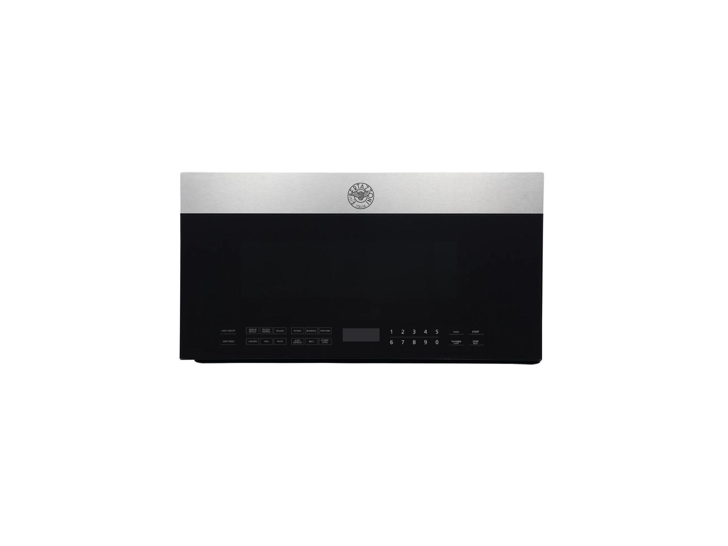 Bertazzoni KOTR30XV 30-Inch Stainless Steel Over-The-Range Microwave Oven - Perfect for Modern Kitchens & Space-Saving Solutions