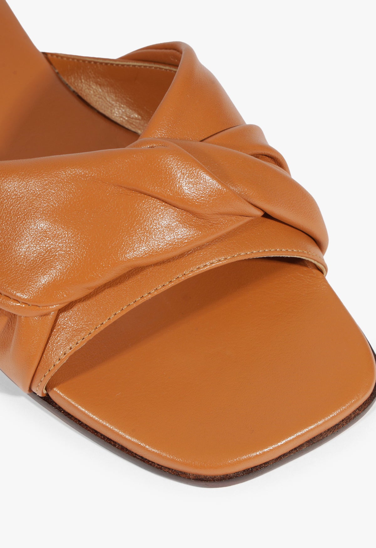 Lori Women's Brown Leather Flat Sandals - Comfortable Casual Summer Shoes for Beach, Walking & Everyday Wear