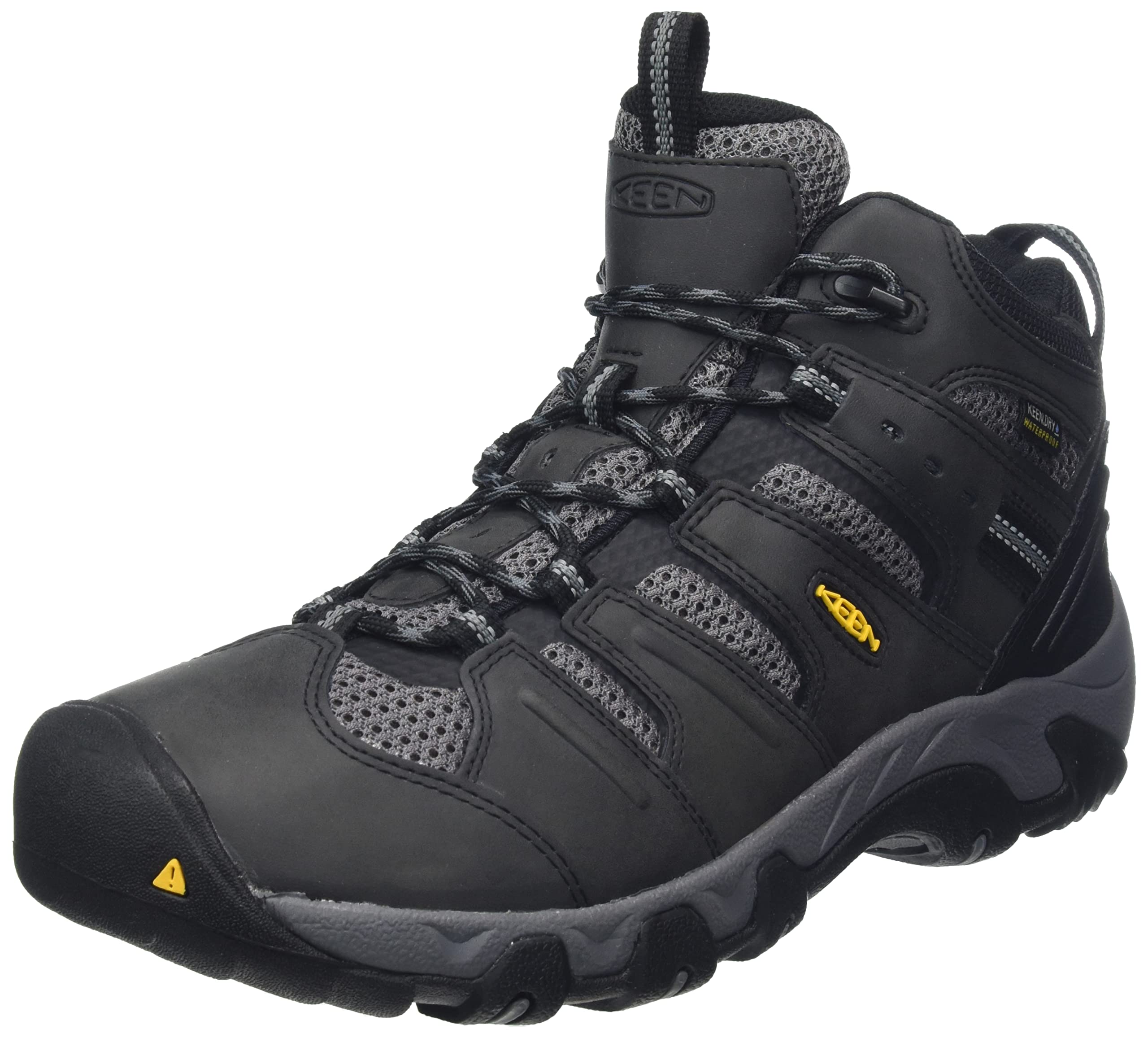 KEEN Men's Tactical Boots - Waterproof Hiking Boots for Outdoor Adventures, Military & Work | Durable Lightweight Combat Boots with Ankle Support | Perfect for Hiking, Hunting & Construction Sites