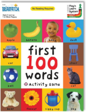 First 100 Words Game - Educational Learning Toy for Toddlers & Kids - Fun Vocabulary Building Activity for Preschool & Kindergarten - Perfect for Home, Classroom & Travel Use