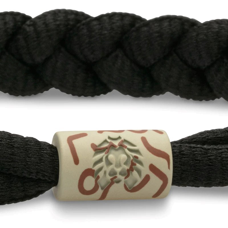 Rastaclat Avant Construct M/L Black Wristband - Stylish Unisex Bracelet for Men & Women - Perfect for Fitness, Casual Wear & Outdoor Activities