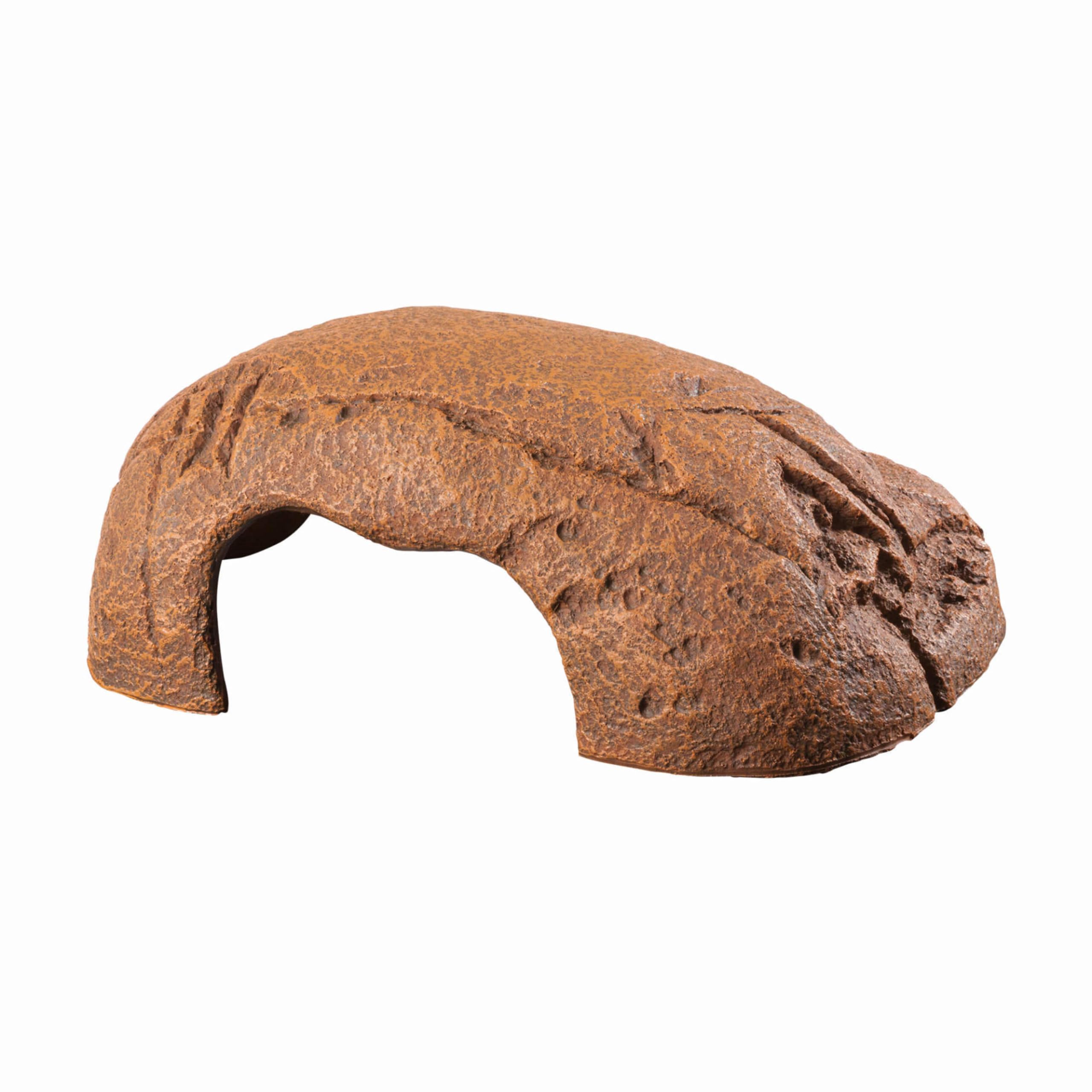 Zilla Pet Terrarium Rock Den for Reptiles - X-Large Hideout Cave for Lizards, Snakes & Amphibians | Natural-Looking Habitat Decor for Terrariums & Vivariums