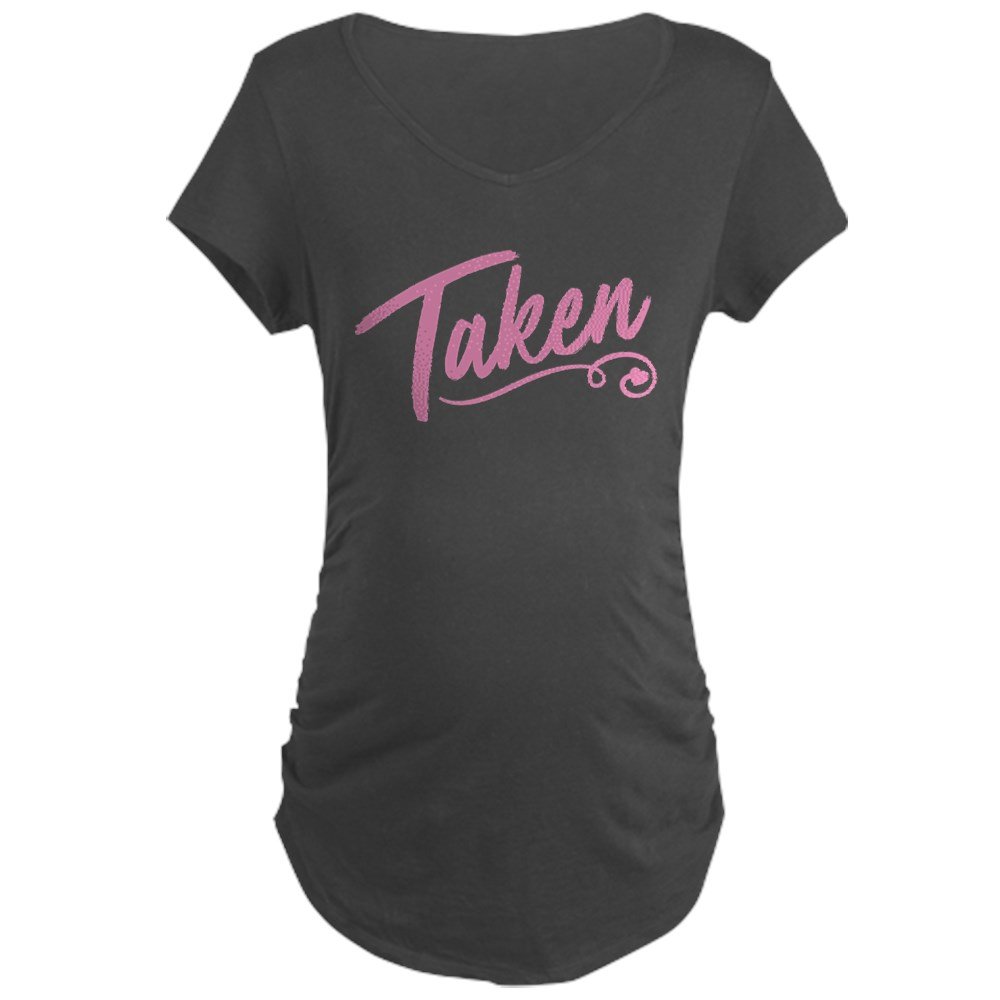 Taken Maternity Dark T-Shirt - Funny Pregnancy Tee for Expecting Moms | Comfortable Cotton Maternity Shirt for Baby Showers & Gender Reveals