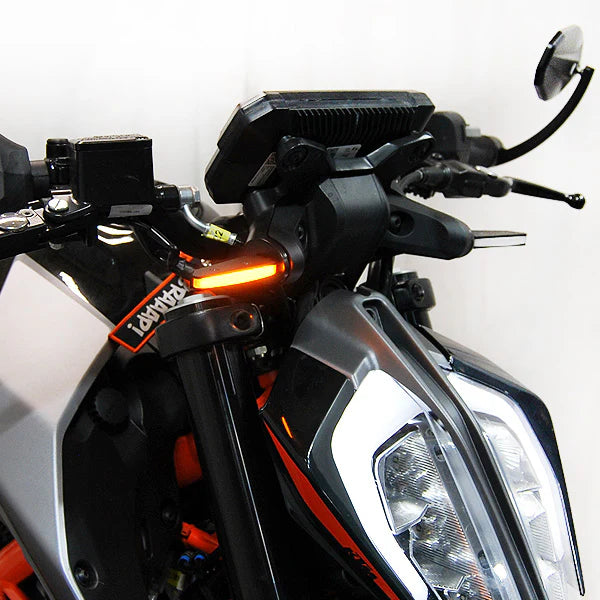 KTM 390 Duke Front Turn Signals LED Lights - Compatible with 2017-2022 Models | Motorcycle Indicator Lights for Enhanced Visibility & Safety | Perfect for Street Riding & Daily Commuting