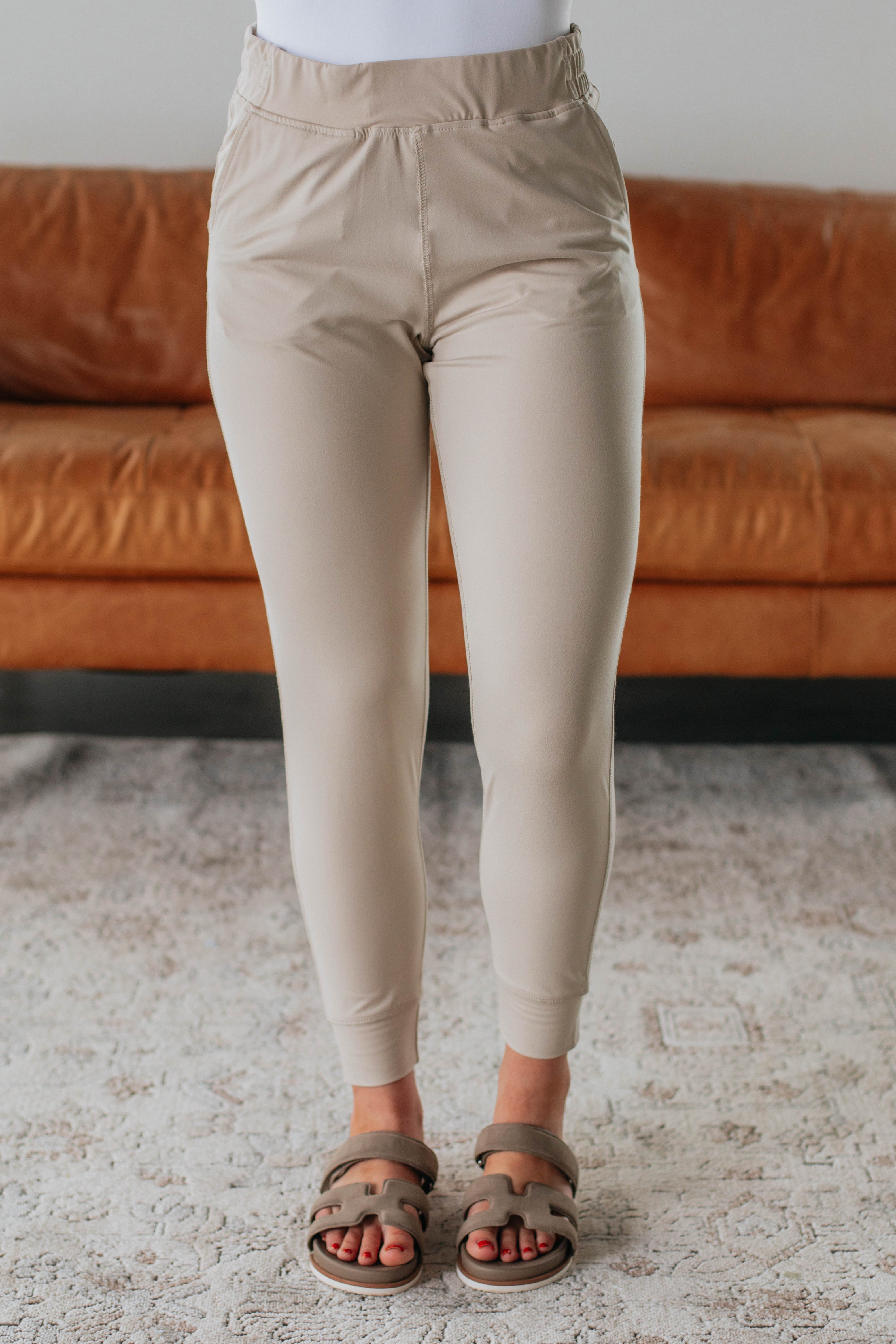 Lynnea Lounge Joggers for Women - Soft Natural Cotton Pants for Yoga, Home & Travel Comfort