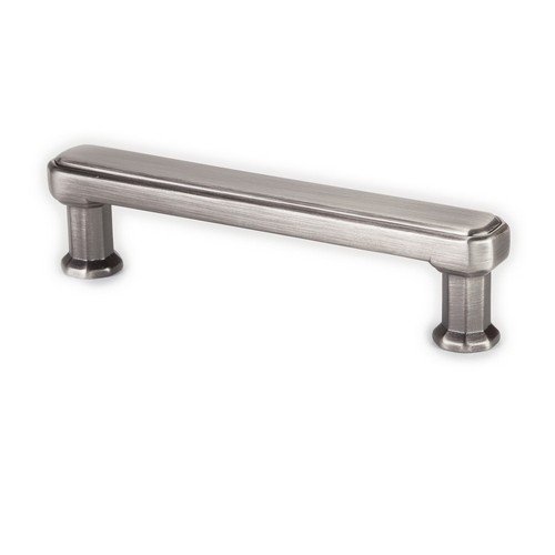 Berenson Harmony 96mm Cabinet Pull - Modern Matte Black Drawer Handle for Kitchen & Bathroom - Durable Hardware for Cabinets, Dressers & Furniture (Set of 10)