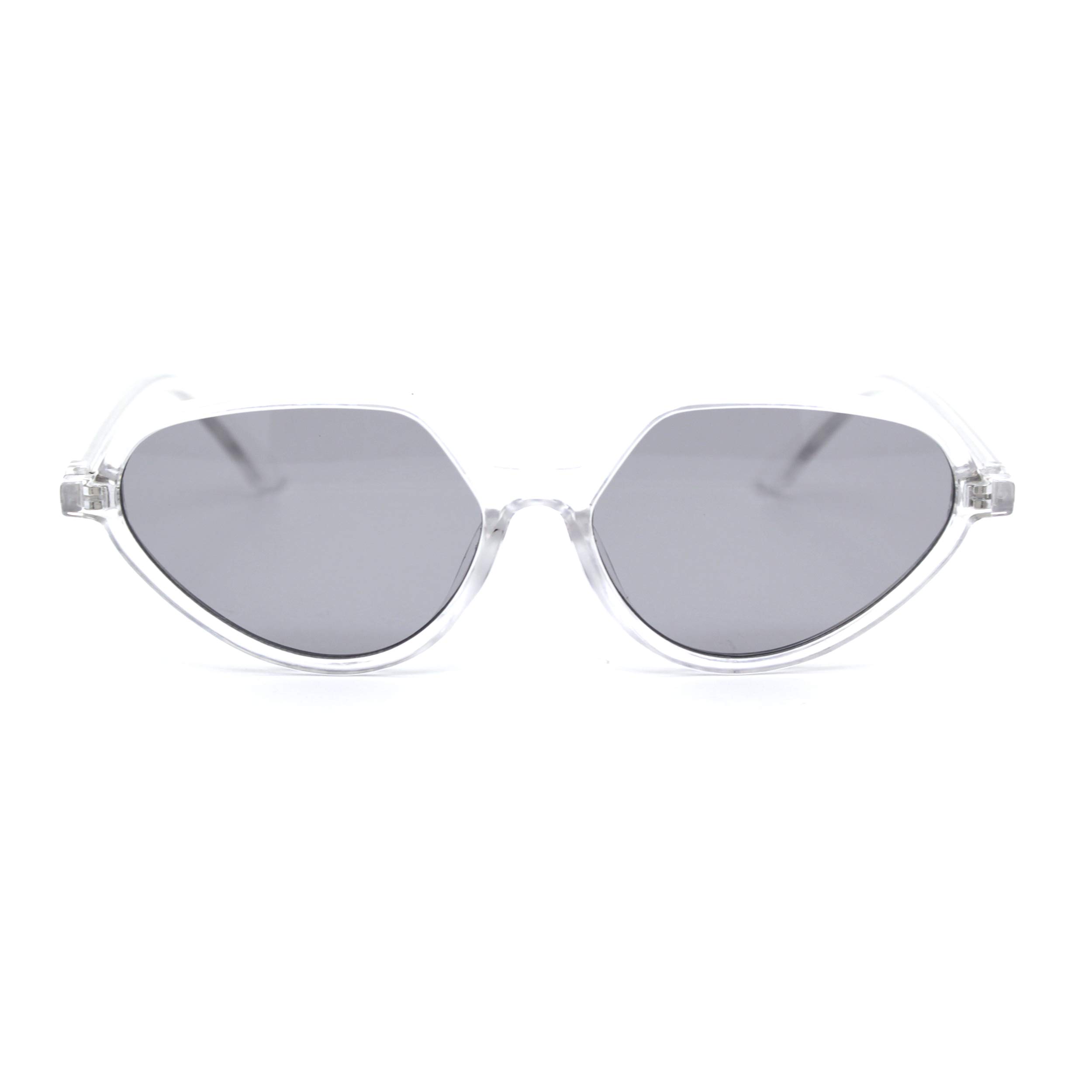 SA106 Women's Retro Pop Color Thin Plastic Fashion Sunglasses - Trendy UV Protection Shades for Beach, Driving & Outdoor Activities