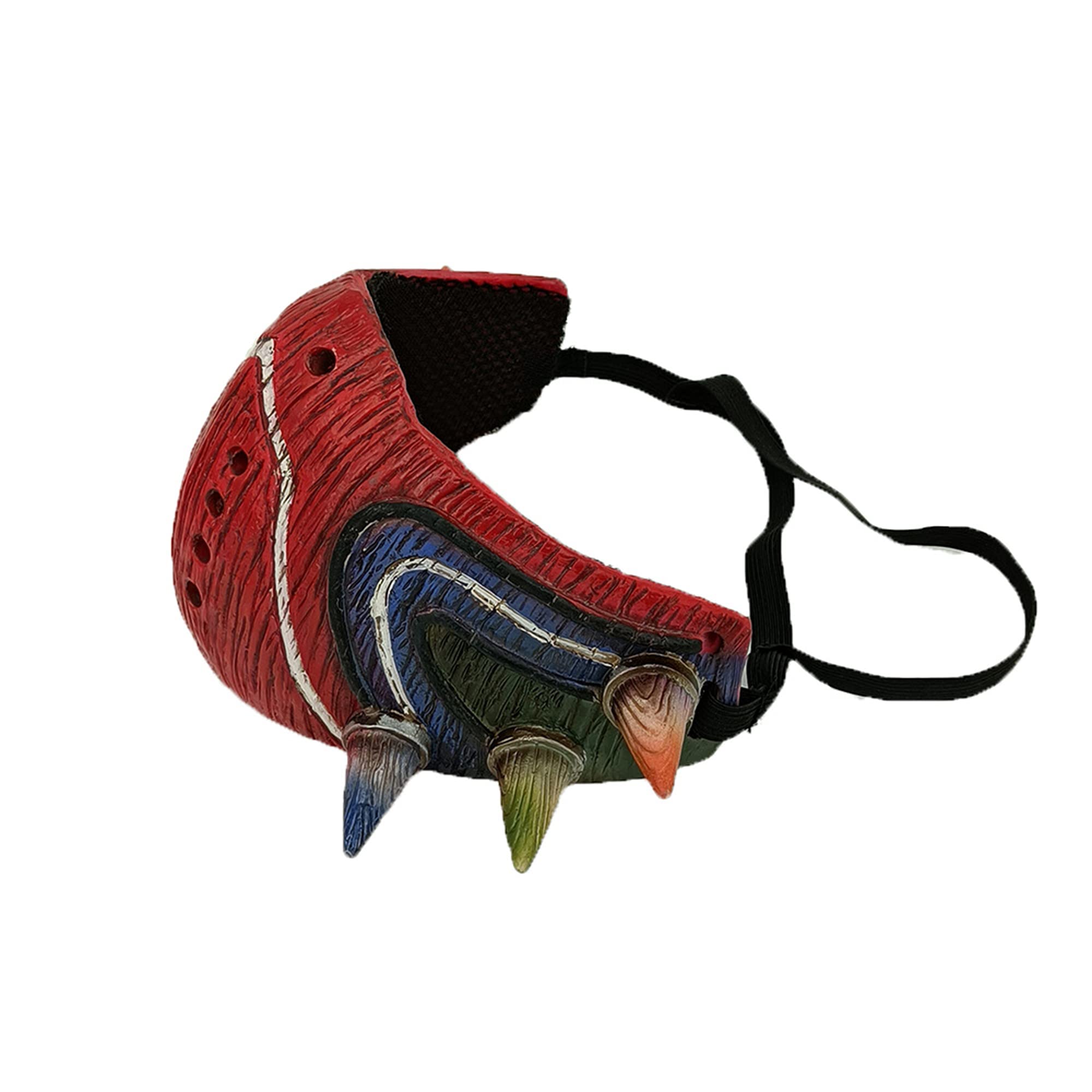 Limited Edition Majora's Half Face Mask - Breathable Thailand Latex, Durable & Adjustable - Legend of Zelda Cosplay Mask for Fans | Perfect for Halloween, Comic Con & Gaming Events
