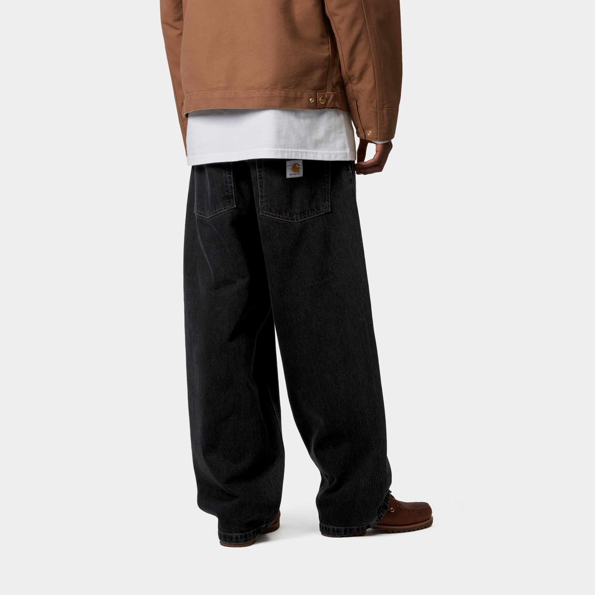 Brandon Men's Casual Pants - Black Stone Washed Cotton for Comfortable Everyday Wear | Perfect for Work, Travel & Outdoor Activities