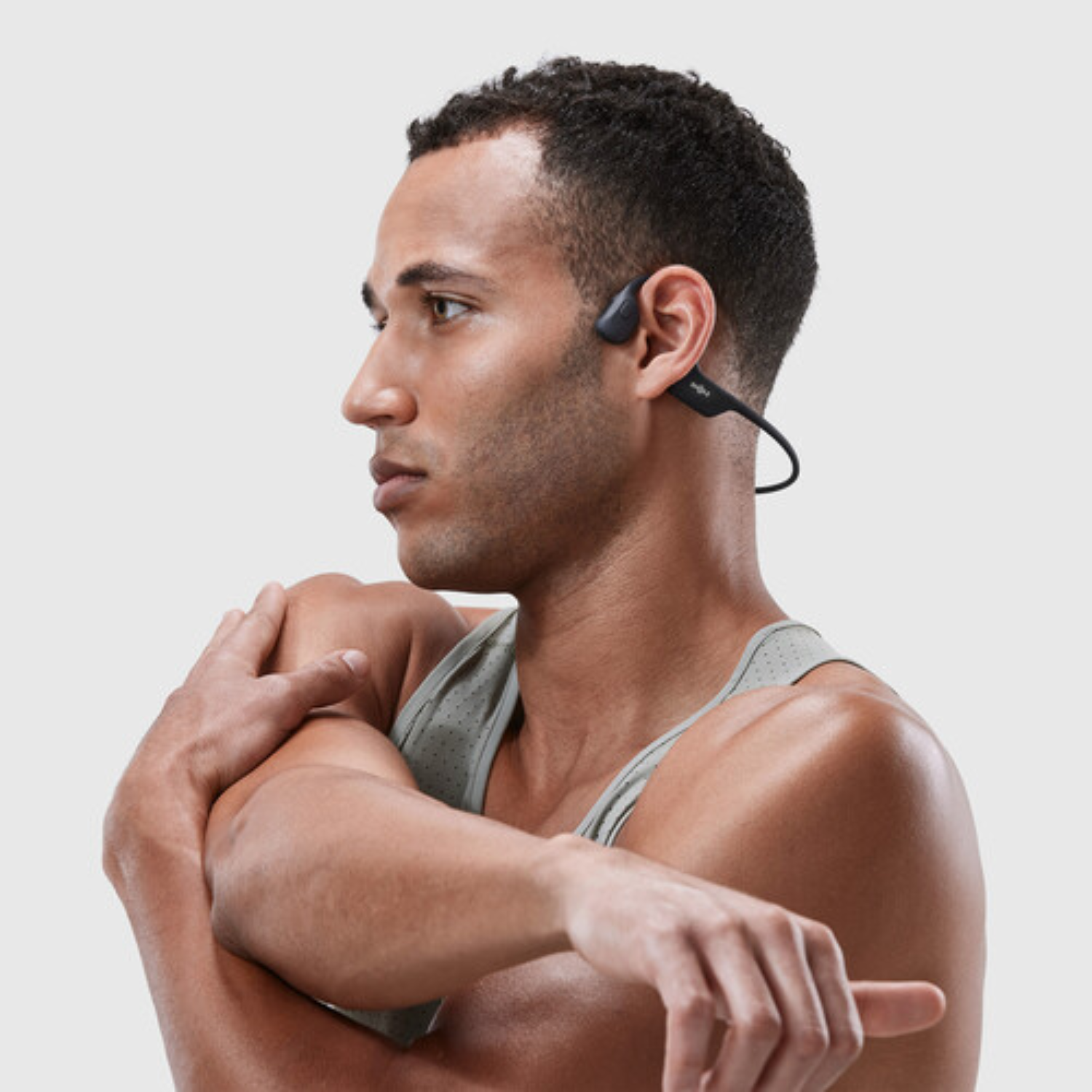 Shokz OpenRun Pro Bone Conduction Wireless Headphones - Black | Perfect for Running, Cycling & Outdoor Sports