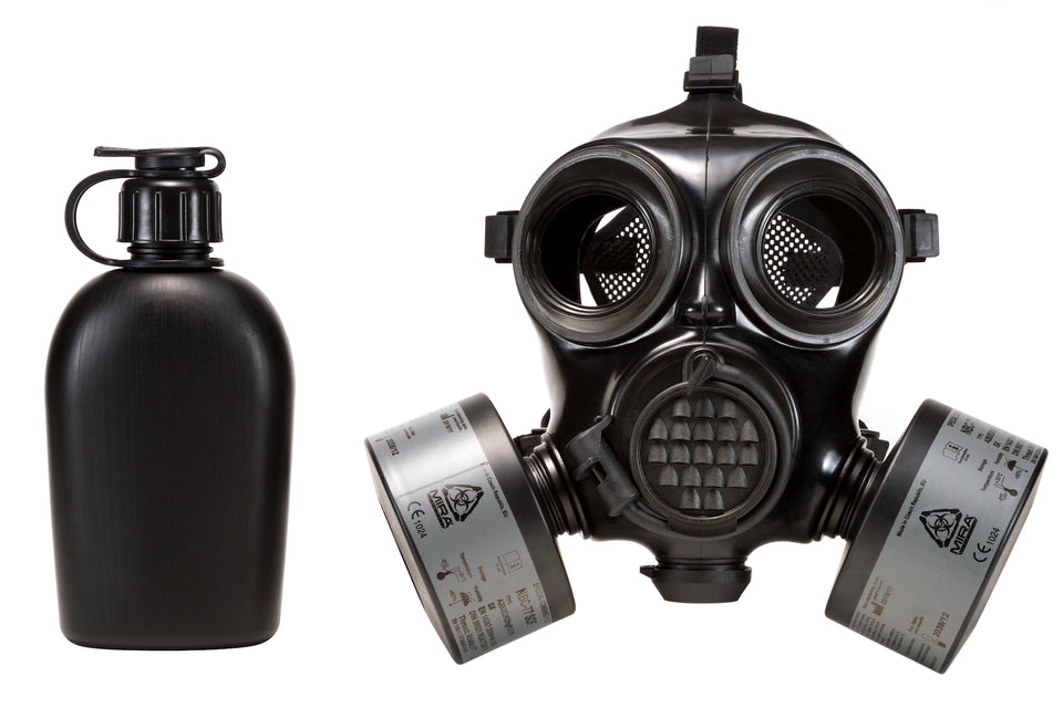 Mira Safety CM-7M Military Grade Gas Mask - NBC Protection for Emergency Preparedness, Survival, & Tactical Use