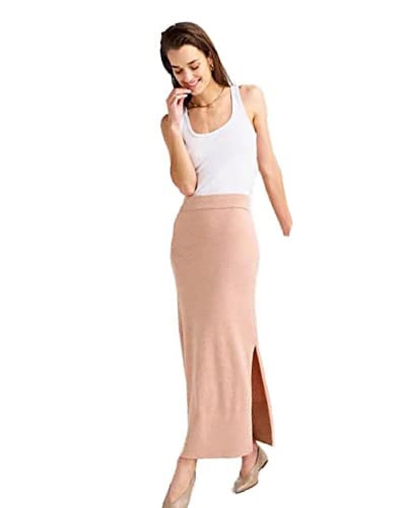 Elegant Women's Long Sleeve Dana Skirt - Flowy Midi Dress for Work, Date Night & Special Occasions | Comfortable Stretch Fabric for All-Day Wear