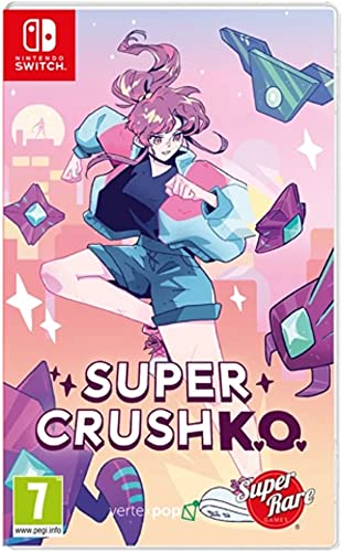 Super Crush K.O. (Super Rare Games #54) - Nintendo Switch Physical Edition - Limited Collector's Game for Nintendo Switch Fans - Perfect for Gaming Parties & Solo Play