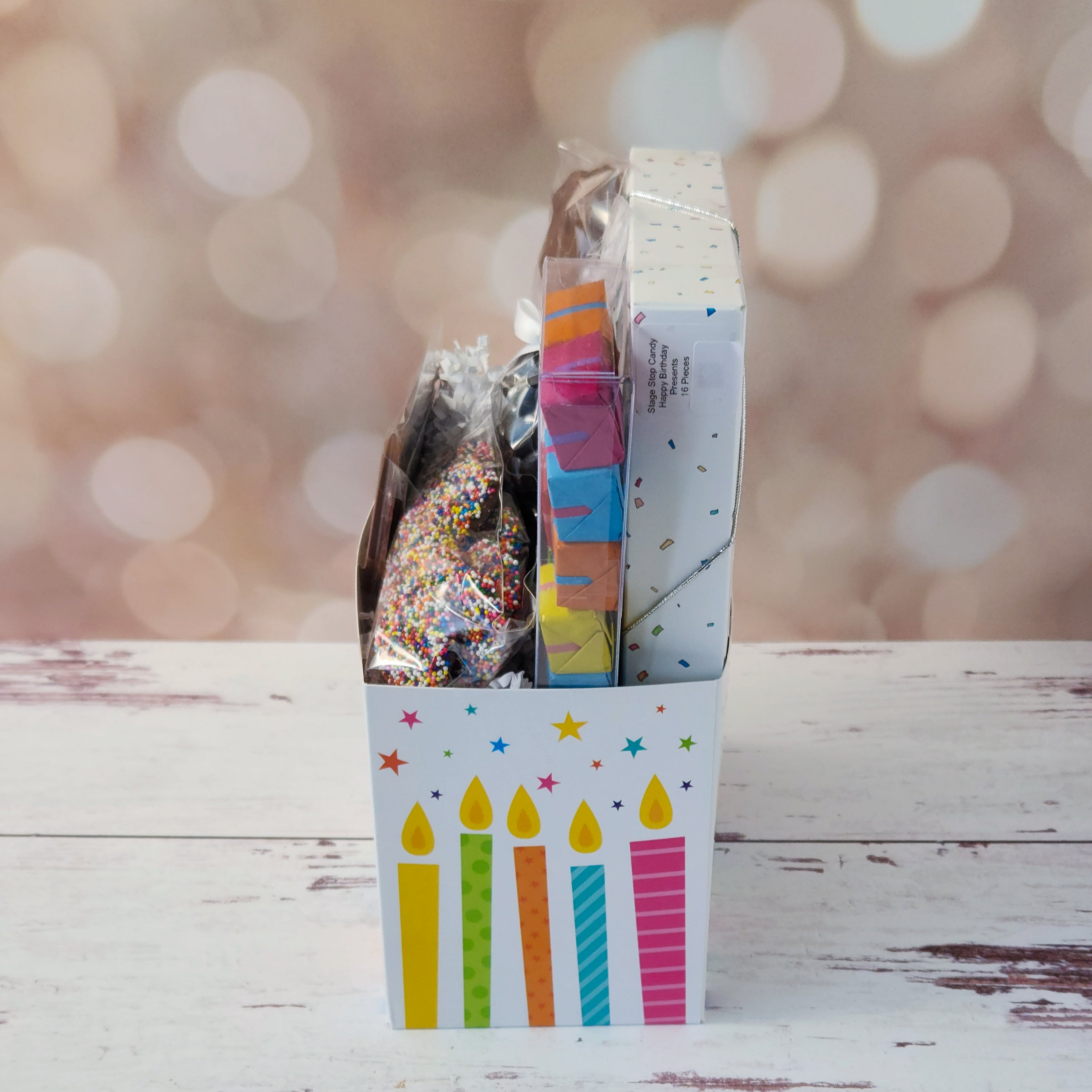 Happy Birthday Gift Basket for Women & Men - Thoughtful Present for Birthday Parties, Anniversaries & Special Occasions