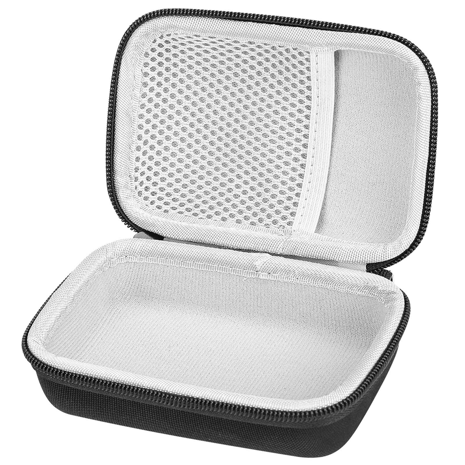 GeeRic EVA Hard Case for JBL GO3 Speaker - Shockproof & Waterproof Protective Cover with Gray Liner - Perfect for Outdoor, Travel, Camping & Beach Use