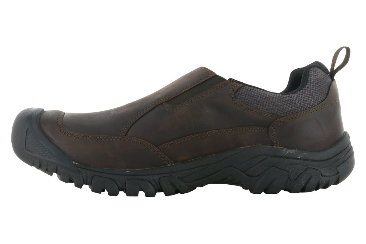 Keen Targhee III Slip-On Hiking Shoes - Dark Earth Wide Width for Men & Women | Waterproof & Comfortable for Outdoor Adventures, Trail Walking, and Travel