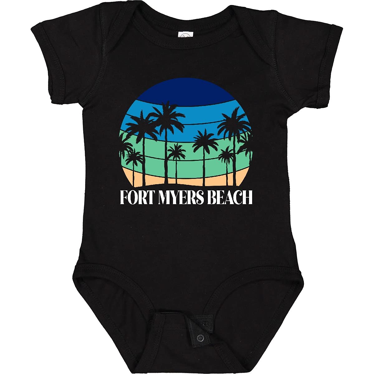 Inktastic Fort Myers Beach Vacation Trip Baby Bodysuit - Cute Florida Travel Outfit for Infants & Toddlers - Perfect for Beach Trips, Family Vacations & Holiday Photos