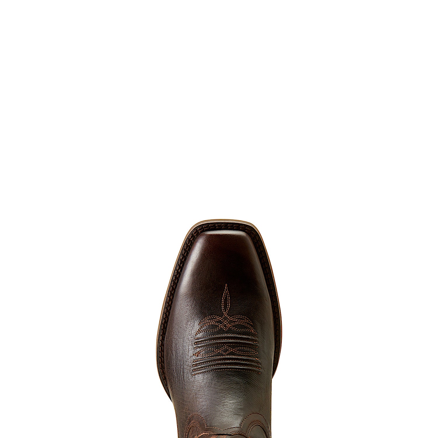 Ariat Men's Sport Herdsman Boot - Burnished Chocolate Brown Western Cowboy Boots for Riding, Work & Outdoor Activities