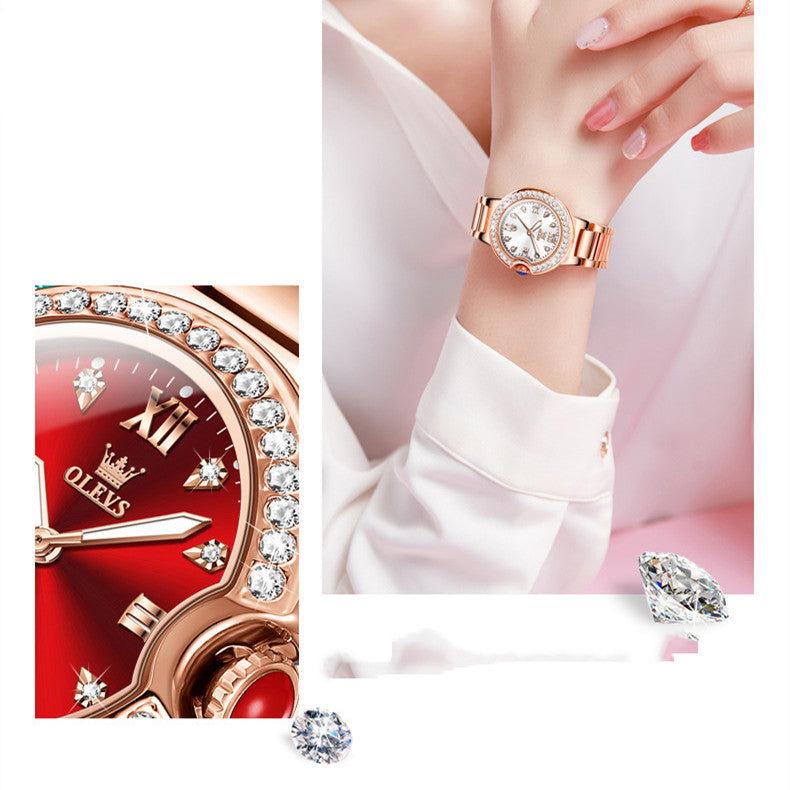 Waterproof Women's Watch - Stylish & Durable Ladies Wristwatch for Swimming, Running & Outdoor Activities