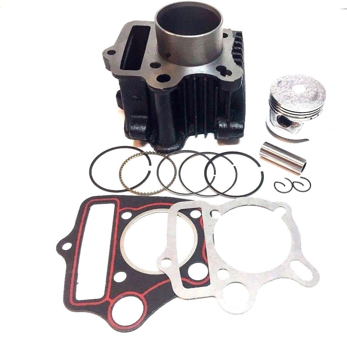 50cc Complete Cylinder and Piston Kit Assembly for Meerkat Kazuma ATV & Red Cat Quad - High Performance Engine Replacement Part for Off-Road Adventures and Trail Riding