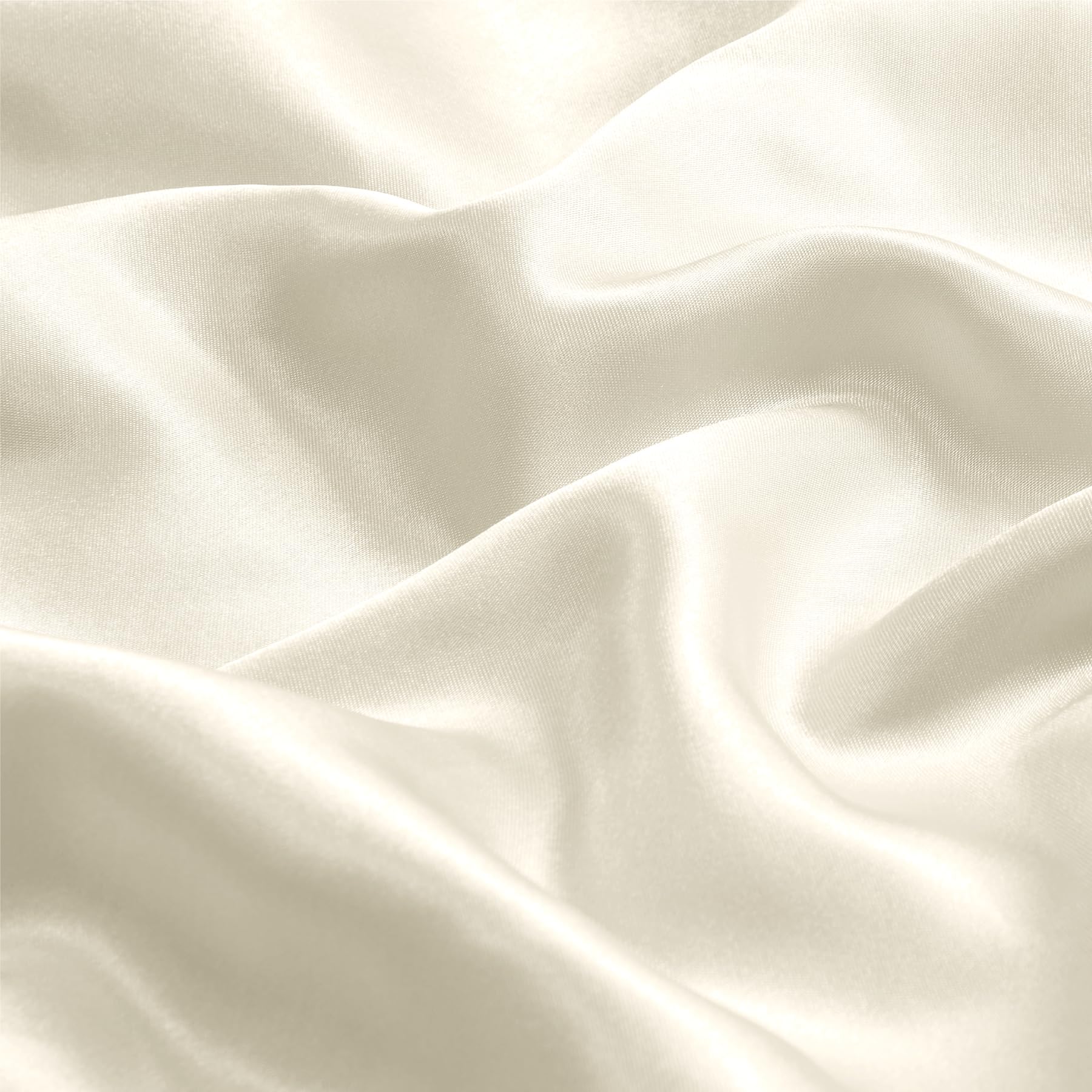 BEDELITE Satin Pillowcase with Zipper 2 Pack - Super Soft & Cooling Silk-like Standard Pillow Cases (20x26 Inches) for Women & Men - Perfect for Hair Care, Skin Protection & Better Sleep