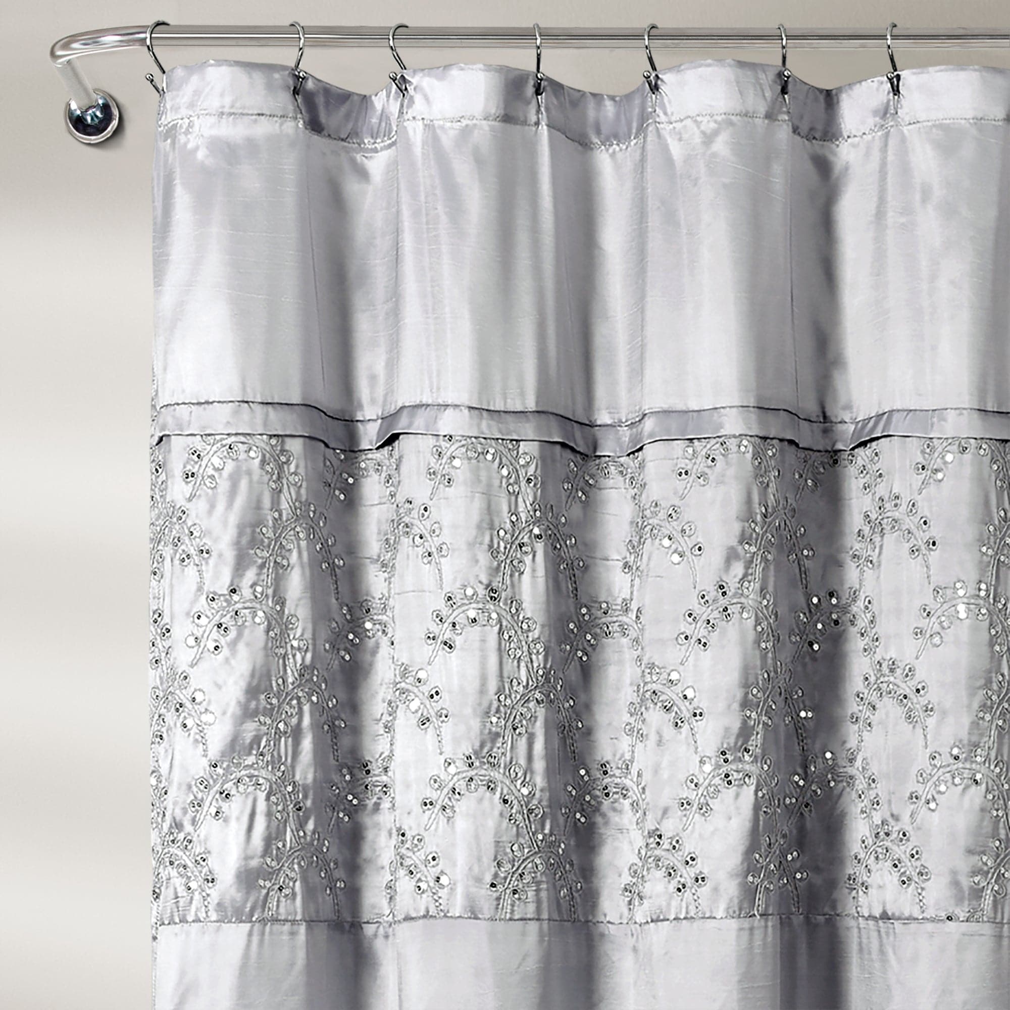 Maria Shower Curtain - Waterproof Bathroom Decor with Hooks, 72x72 Inches - Perfect for Modern Homes & Spa-Like Bathrooms