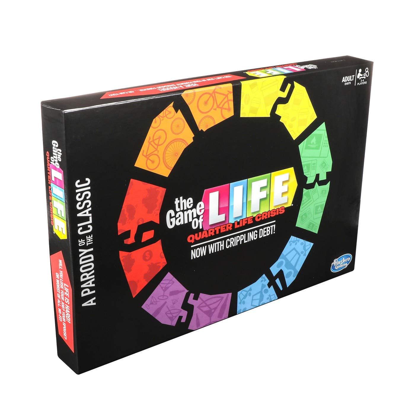The Game of Life: Quarter Life Crisis Edition - Hilarious Adult Board Game for Parties & Game Nights | Perfect for 20s & 30s Birthday Gifts, Bachelorette Parties & College Reunions
