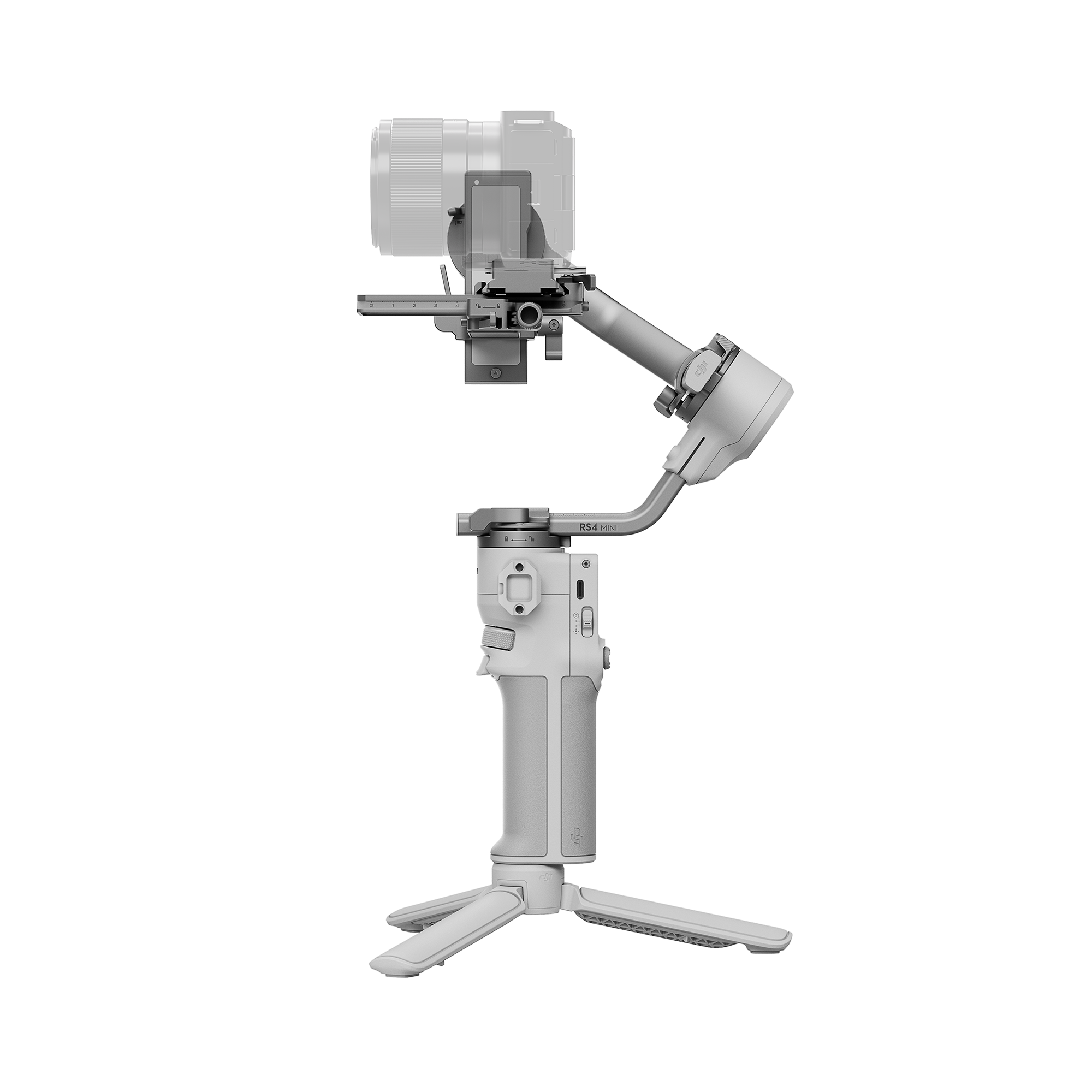 DJI RS 4 Mini 3-Axis Gimbal Stabilizer for Mirrorless Cameras - Perfect for Vlogging, Travel Filming & Content Creation