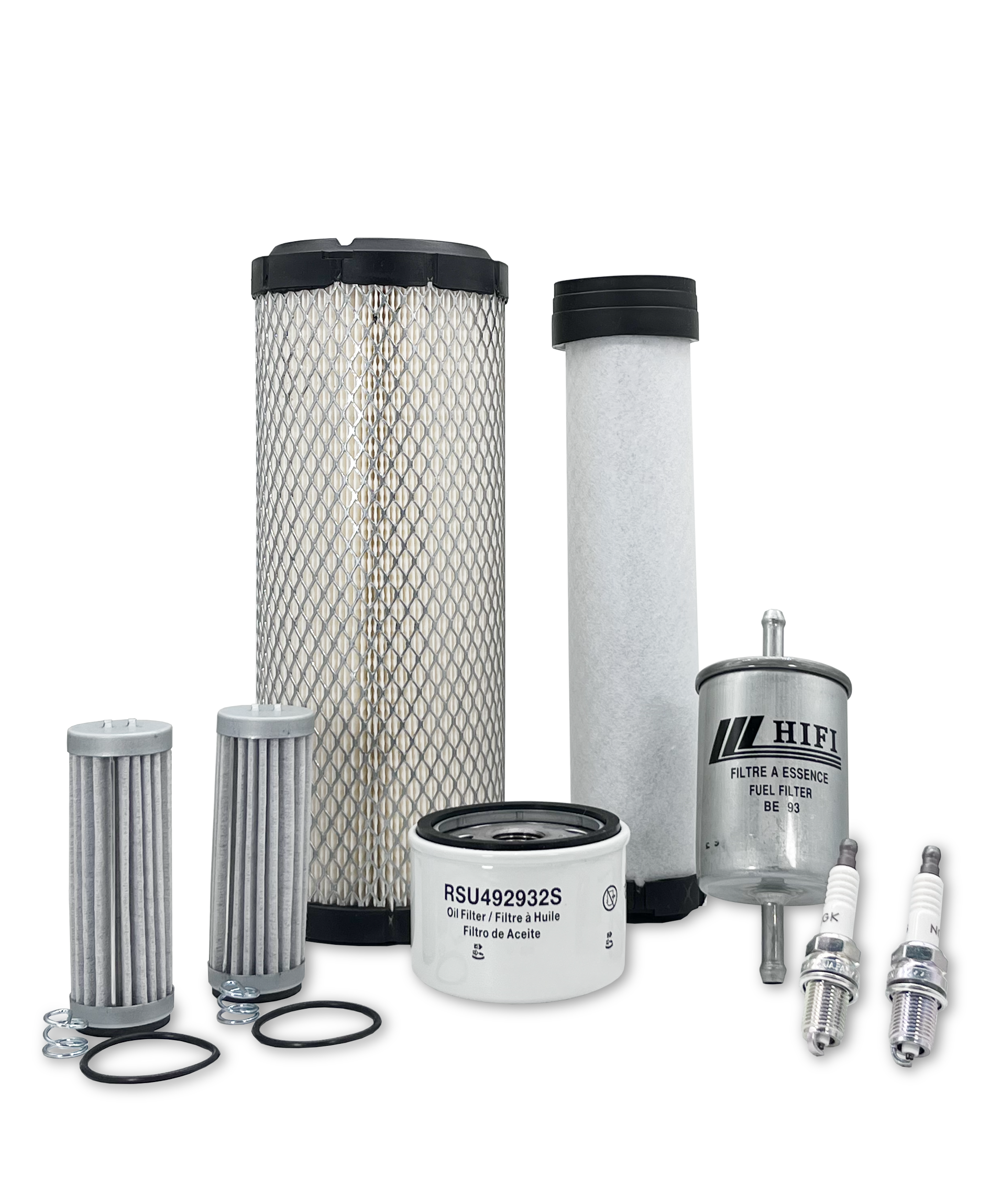 HERO® Maintenance Filter Kit for John Deere Z925A EFI ZTrak Zero Turn Mower - Air Oil Fuel Filters Replacement - Compatible with John Deere ZTrak Mowers - Perfect for Routine Maintenance & Tune-Ups
