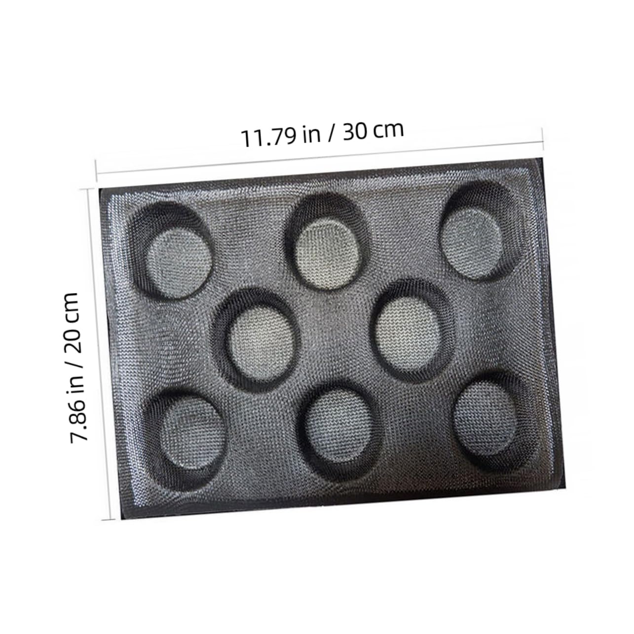 DOITOOL Non-Stick Silicone Baking Molds - Round Bun Pan for Bread, Chocolate & Gummy Candy Making | Reusable, BPA-Free Silicone Molds for Home Baking & Professional Pastry Decorating