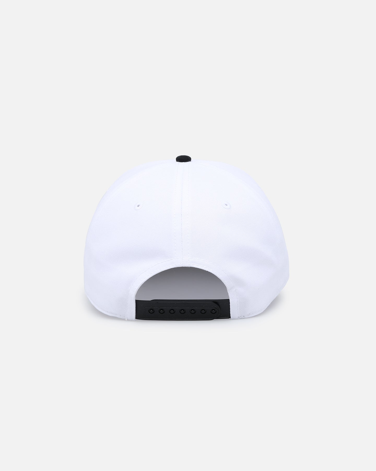 American Needle Roscoe Strapback Hat - White & Black Adjustable Baseball Cap for Men & Women - Perfect for Sports, Outdoor Activities and Casual Wear