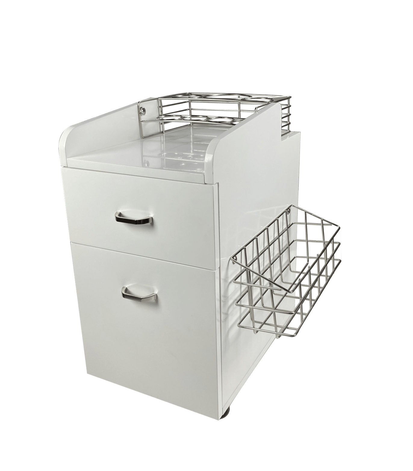 Professional Fiori Omni Pedicure Trolley Cart with Wheels - Portable Nail Salon Equipment for Spa, Beauty Salon & Home Use - Perfect for Manicures, Pedicures & Mobile Nail Services