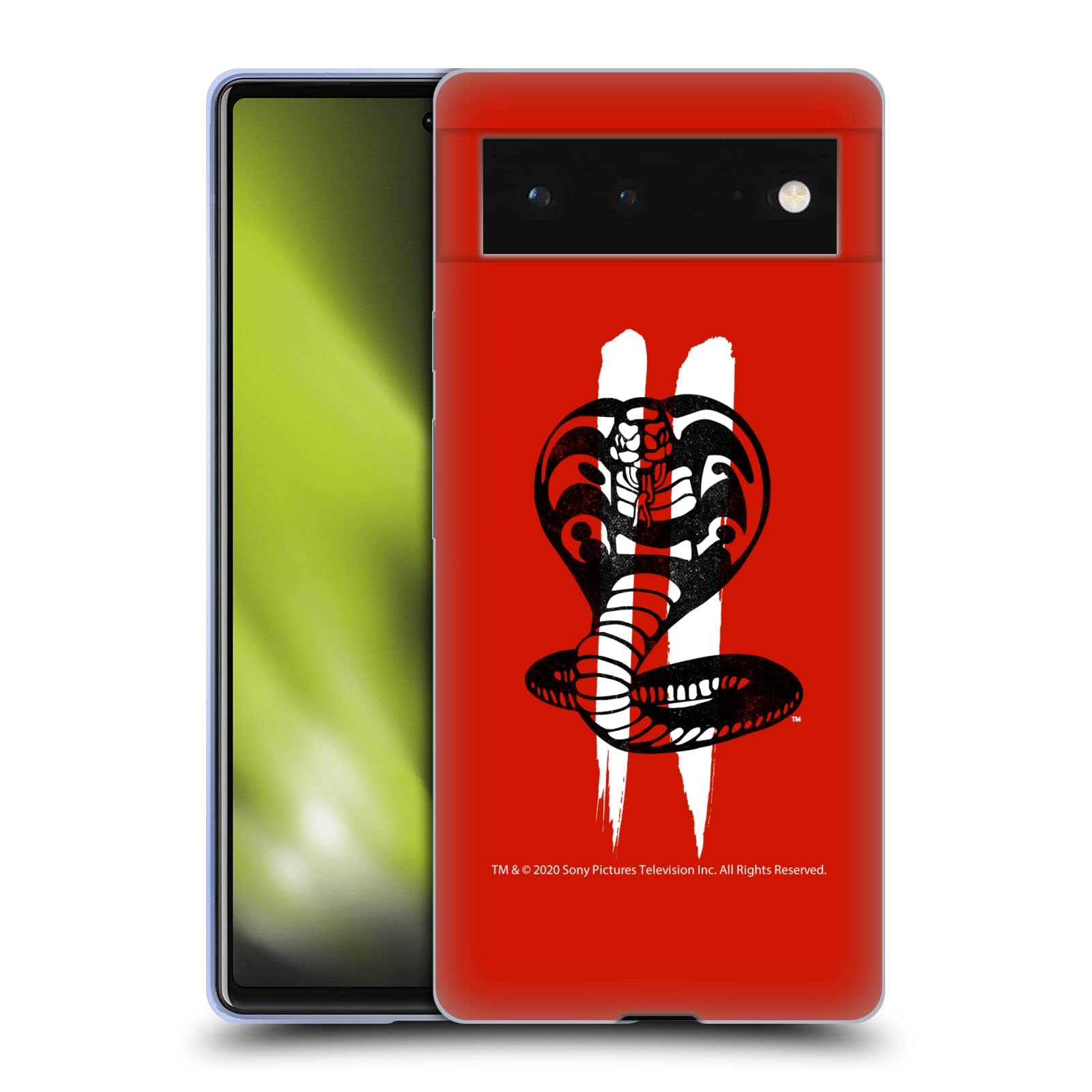 Cobra Kai Pixel 6 Case - Licensed Soft Gel Cover for Google Pixel 6 - Perfect for Fans & Daily Use