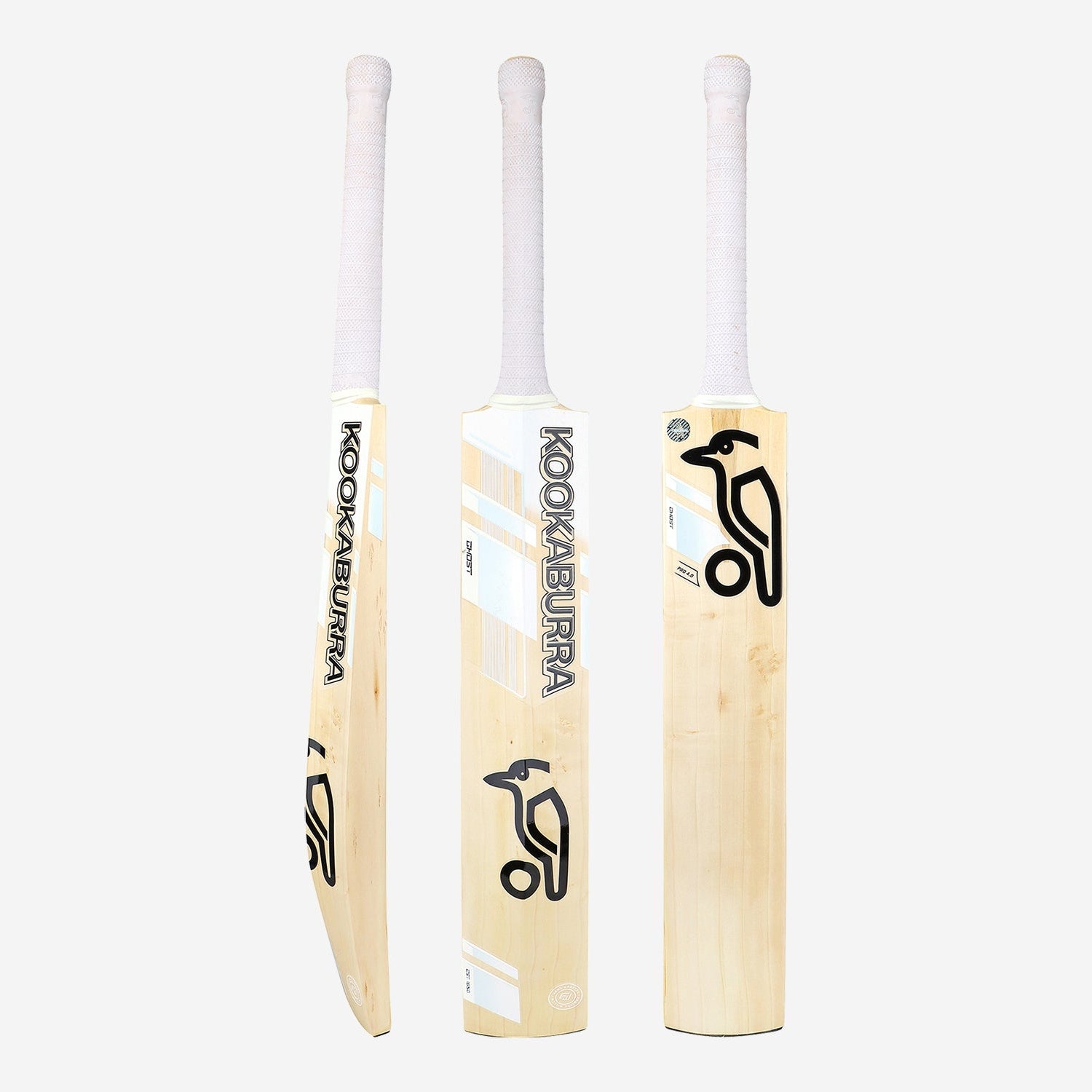 Kookaburra Ghost Pro 4.0 Cricket Bat for Adults - Premium English Willow Cricket Bat with Perfect Weight Balance | Ideal for Professional Matches & Training Sessions