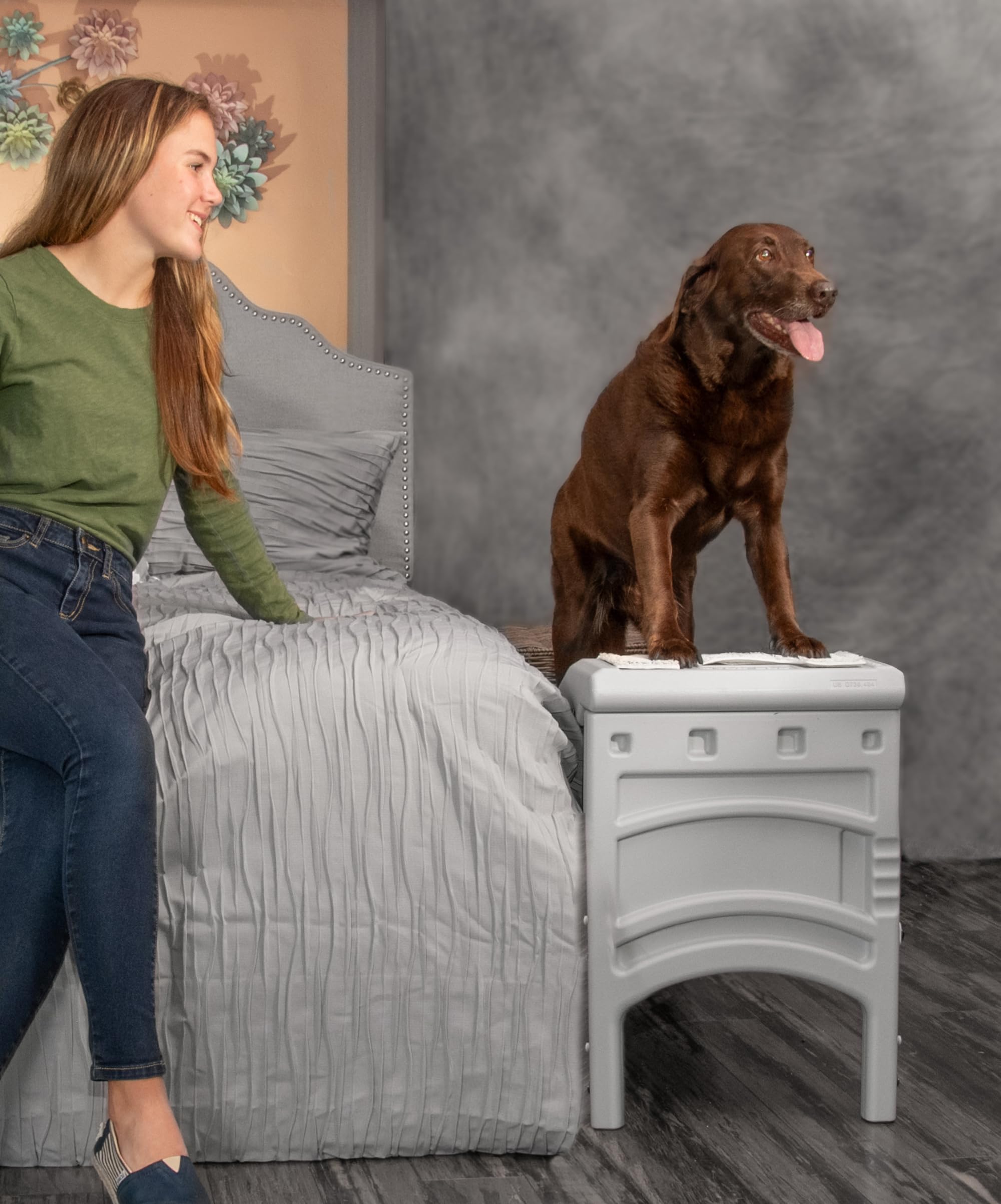 Pet Gear Free Standing Pet Ramp for Cats and Dogs - No Assembly Required, Foldable & Portable for Easy Storage & Travel | 6 Size Options | Perfect for Home, Car & Vet Visits
