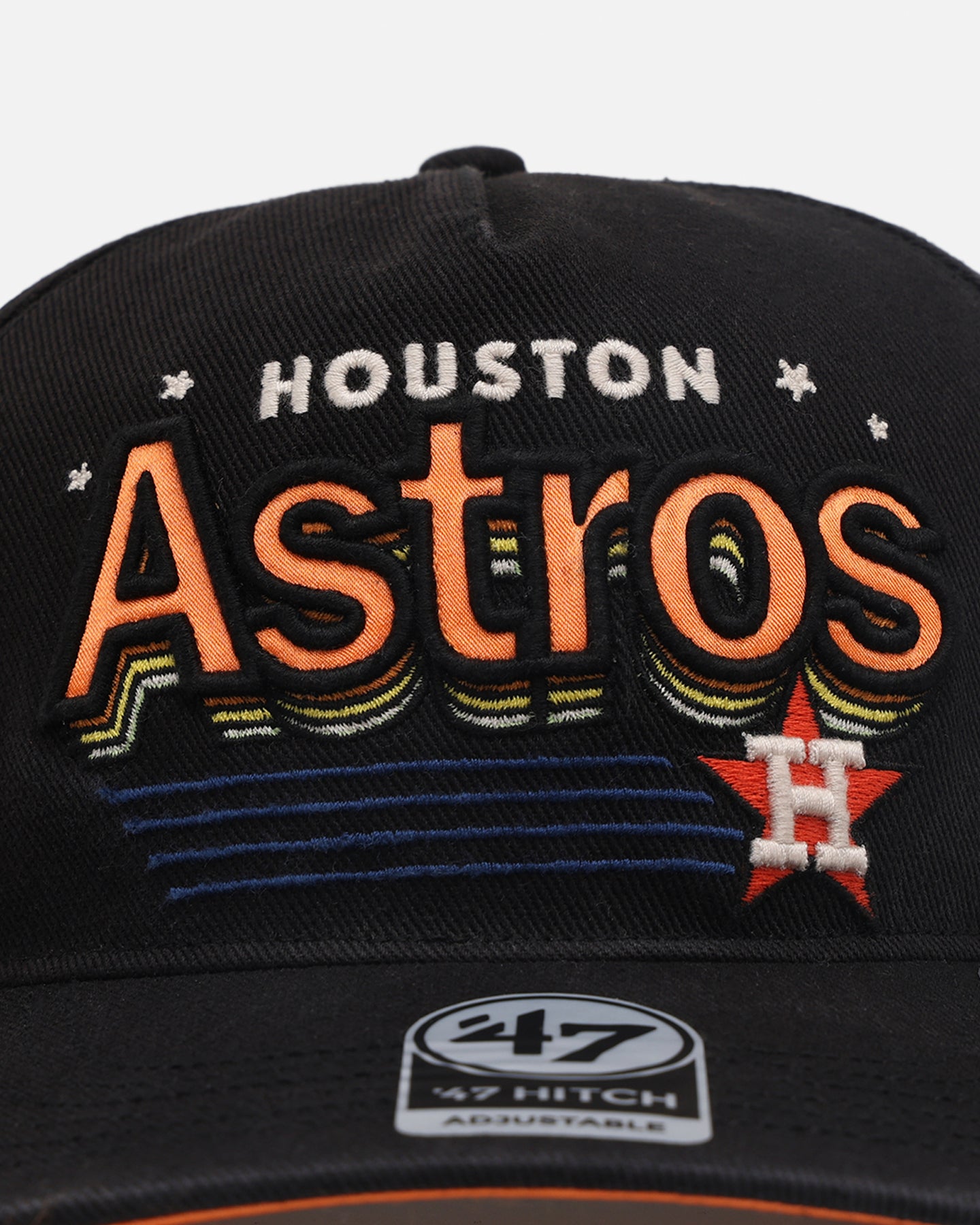 47 Brand Houston Astros MLB Trophy Case Snapback Hat - Adjustable Black Baseball Cap for Men & Women - Perfect for Baseball Games, Streetwear & Casual Outfits