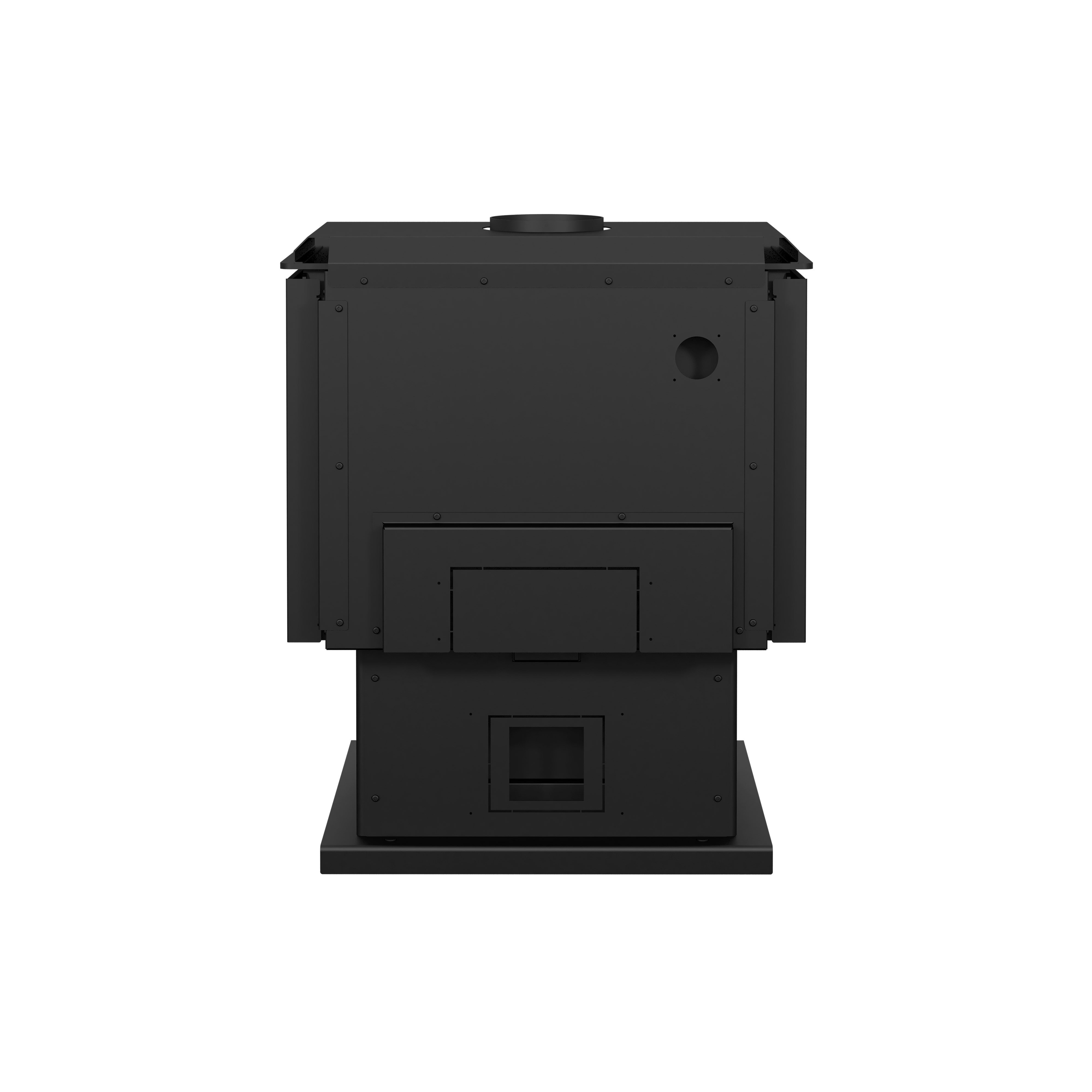 Drolet Escape 2100 EPA Certified Wood Stove - Heats Up to 2,700 Sq. Ft. - Efficient & Eco-Friendly Heating for Homes, Cabins, and Outdoor Living Spaces