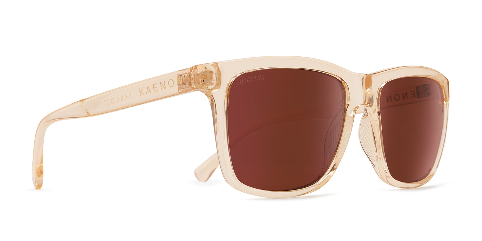 Venice Polarized Sunglasses for Men & Women - Champagne Gold & ULTRA Brown Lenses - UV Protection, Fashionable & Lightweight - Perfect for Driving, Beach & Outdoor Activities