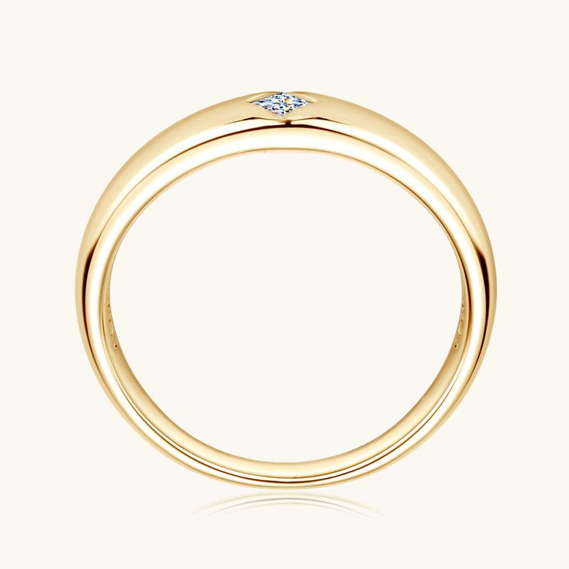 Princess Cut Premium Moissanite Wedding Ring - 14K White Gold Engagement Ring for Women | Sparkling Diamond Alternative for Bridal, Anniversary & Special Occasions