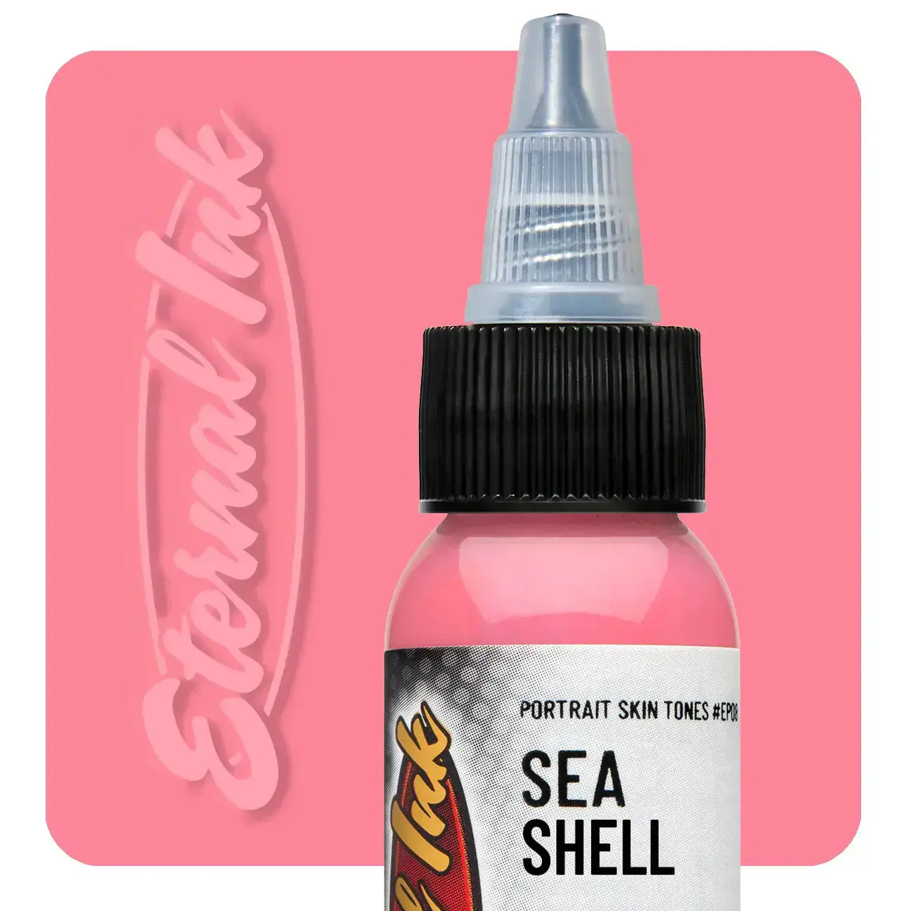 1 oz Eternal Ink for Tattoos & Permanent Makeup - High-Quality Sea Shell Tattoo Ink for Professional Artists & DIY - Perfect for Tattoo Studios & Home Use