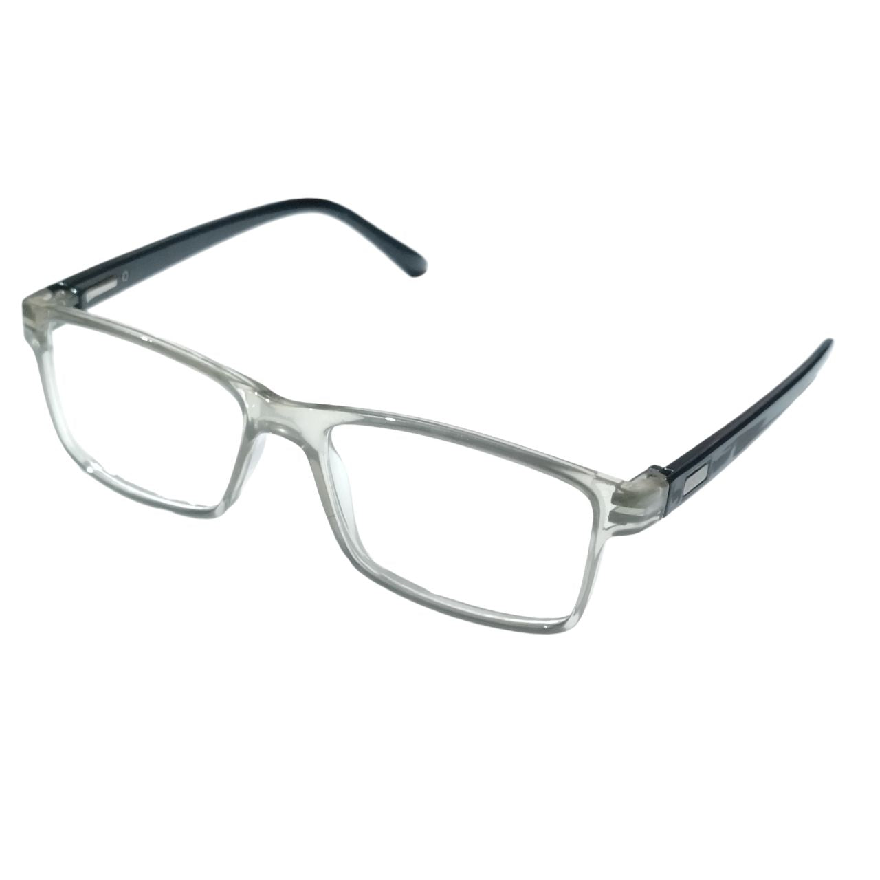 Progressive Multifocal Reading Glasses - Full Rim Grey Frame (104) for Reading, Computer Work & Daily Use