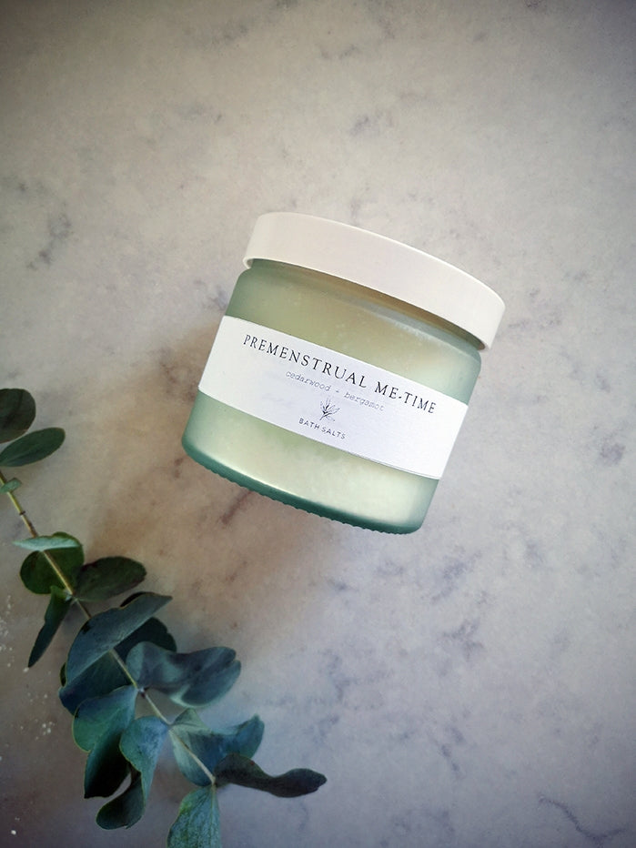 Forage Botanicals Premenstrual Relaxation Bath Salts - Soothing PMS Relief & Self-Care for Women | Perfect for Stress Relief & Me Time