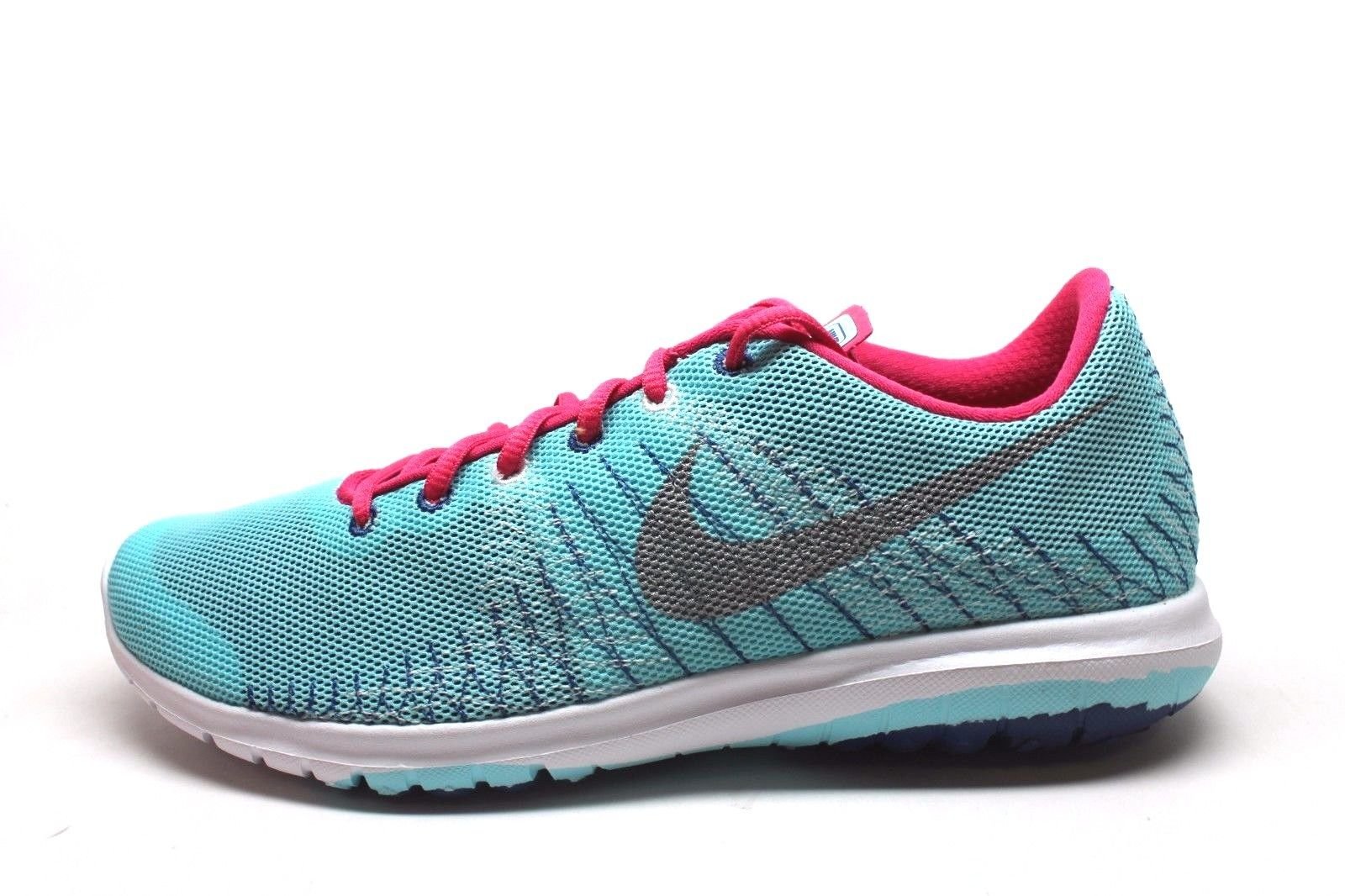 Nike Flex Fury Kids Running Shoes - Size 6.5 Youth (Big Kid) in Copa Blue/Insignia Blue/Vivid Pink/Metallic Silver | Lightweight & Comfortable Athletic Sneakers for Boys & Girls | Perfect for School, Sports & Everyday Wear