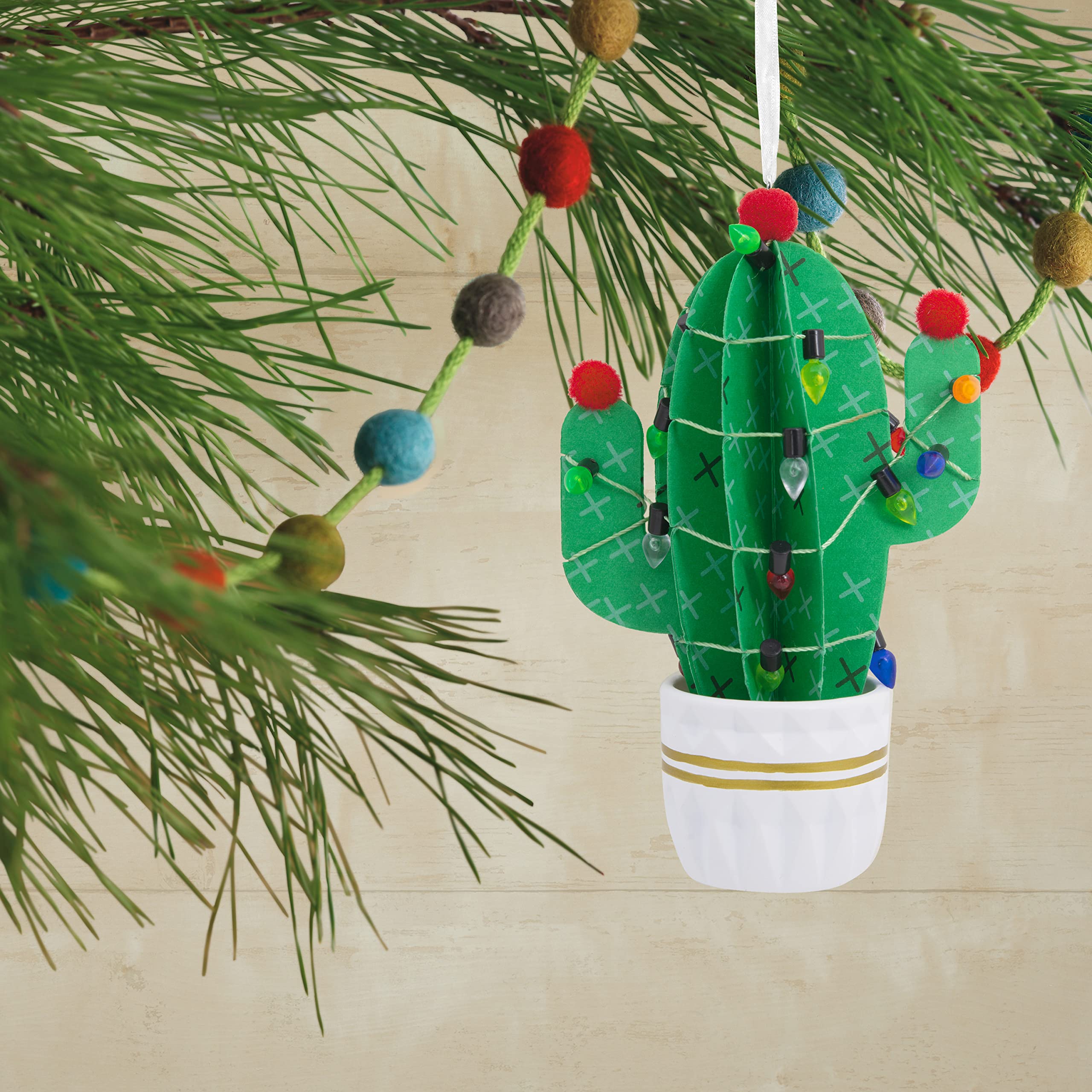 Hallmark Greenhouse Botanicals Christmas Ornament - Elegant Holiday Decor for Tree, Gift & Festive Home Decoration