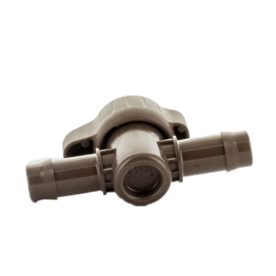 Hunter PLDBV 17mm Barbed Valve - High-Quality Brass Barbed Valve for Irrigation, Plumbing, and Water Systems - Perfect for Garden, Lawn, and DIY Water Projects