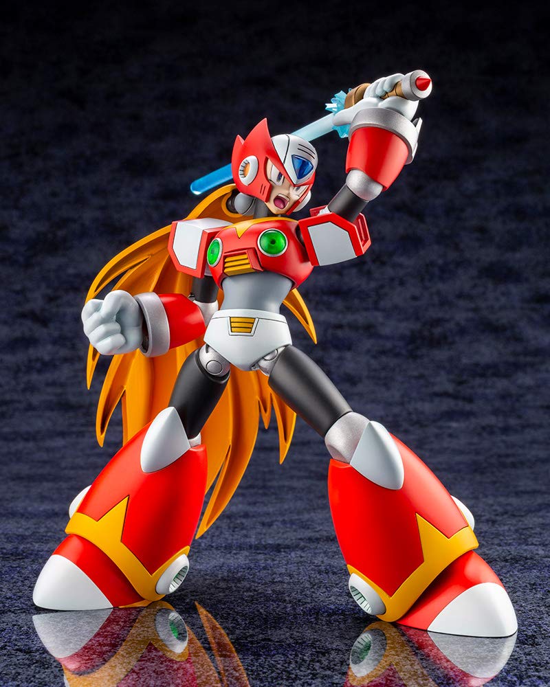 Kotobukiya MEGA Man X - Zero Action Figure Model Kit | Buildable Collectible Toy for Anime & Gaming Fans | Perfect for Display, Cosplay, and Gift Giving