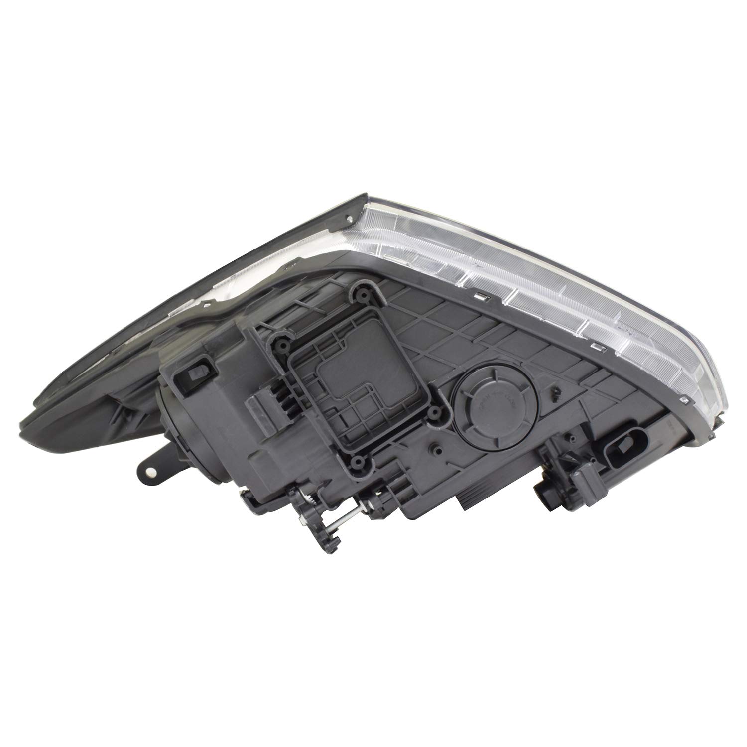 TYC Right Headlight Assembly Compatible with 2017-2018 Hyundai Santa Fe - Replacement Headlamp for Improved Night Driving Safety