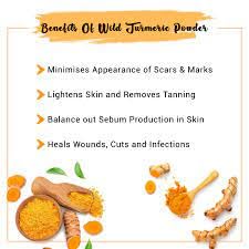 Organic Wild Turmeric Powder (Kasturi Manjal Haldi) - 100g | Natural Skin Brightening & Glow Booster | Face Mask, DIY Beauty & Ayurvedic Remedies